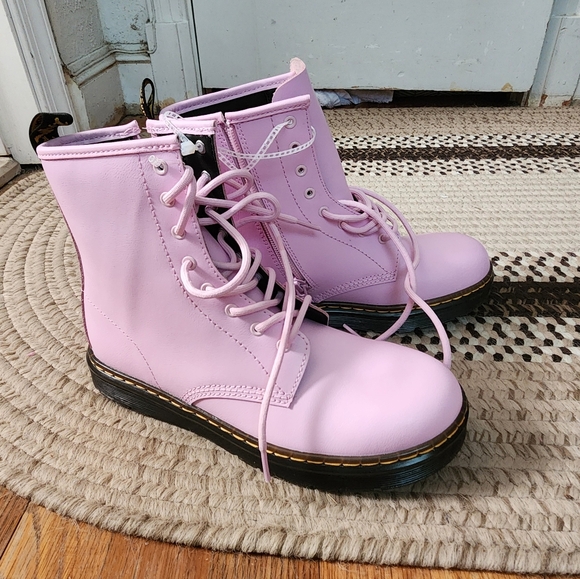 Dr. Martens Pink Zavala Boots - Picture 4 of 9